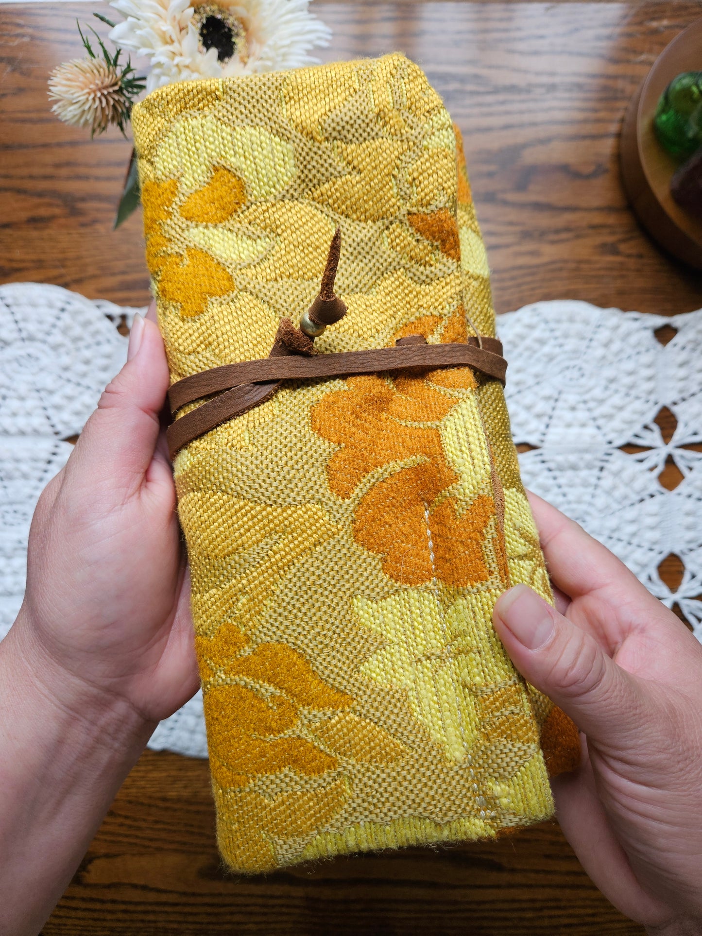 Golden Bloom 5 Pocket Traveler Wrap