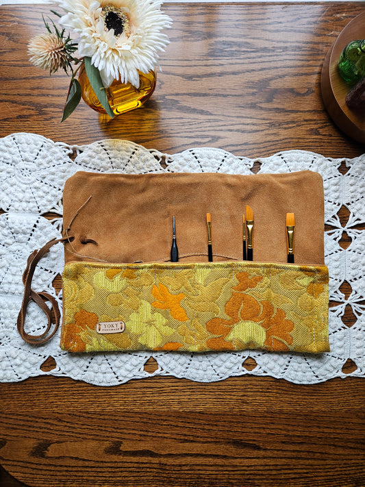 Golden Bloom 5 Pocket Traveler Wrap