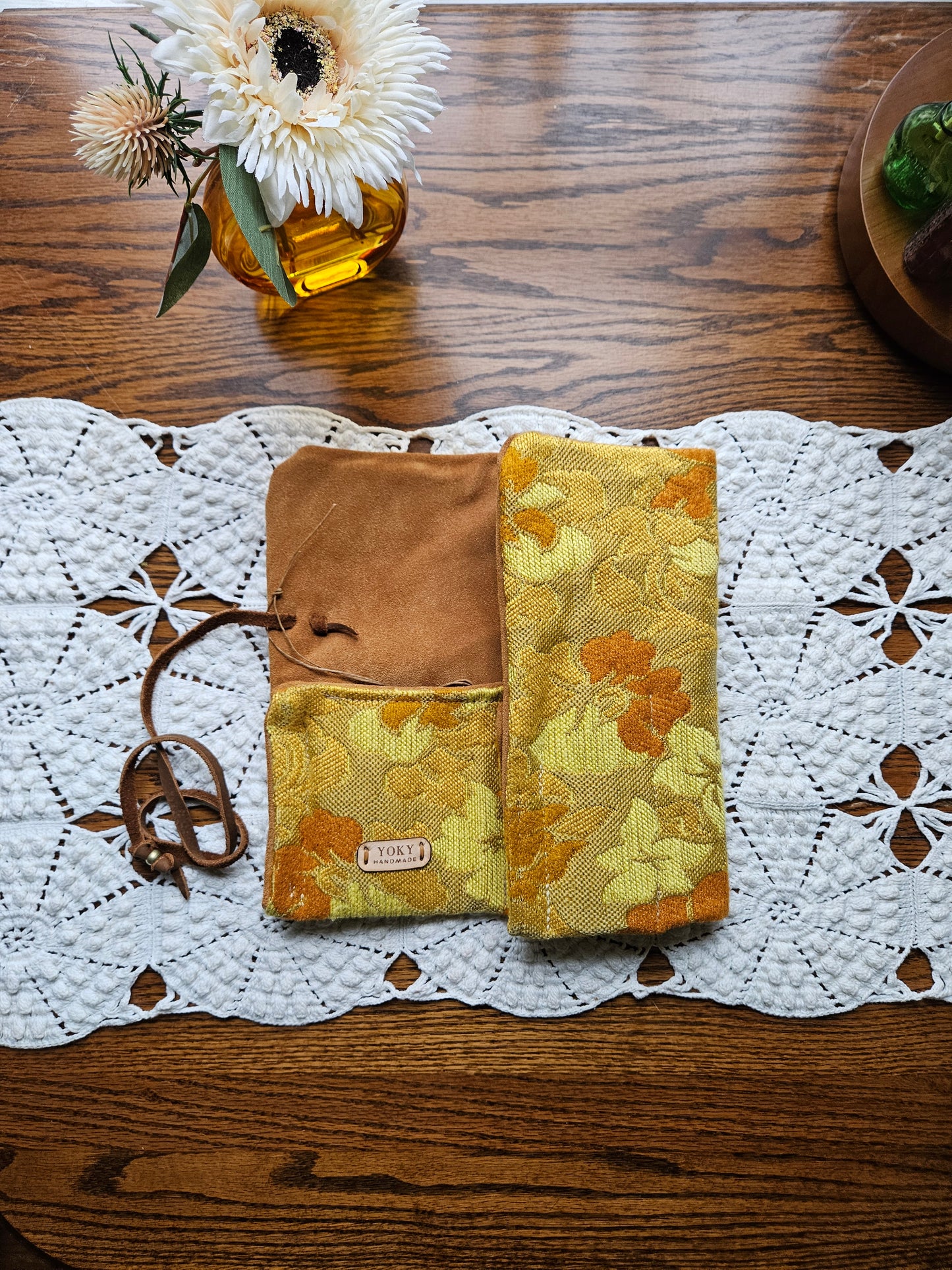 Golden Bloom 5 Pocket Traveler Wrap